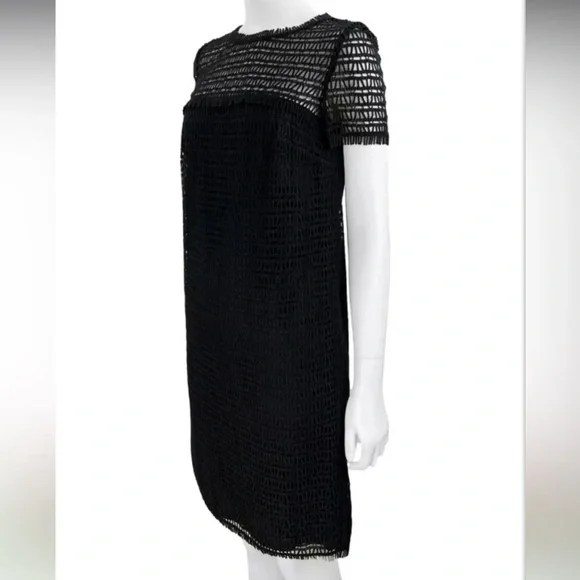 Escada Elegant Black Lace Dress/matching jacket - Picture 3 of 8